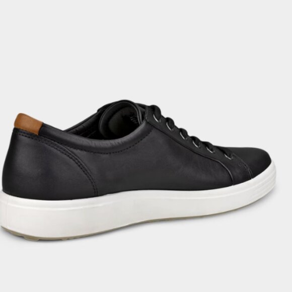 NWT ECCO Men's Soft 7 Sneaker in Black Size 44 - Picture 4 of 14